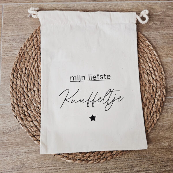 Bewaarzakje mijn liefste knuffeltje